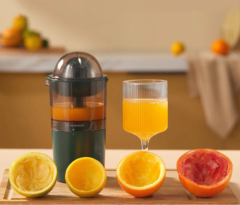 Liquidificador Portátil 250ML | Espremedor Elétrico USB Recarregável | Extrator de Frutas, Laranja e Limão | Mini Fabricante de Suco | Compacto e Prático